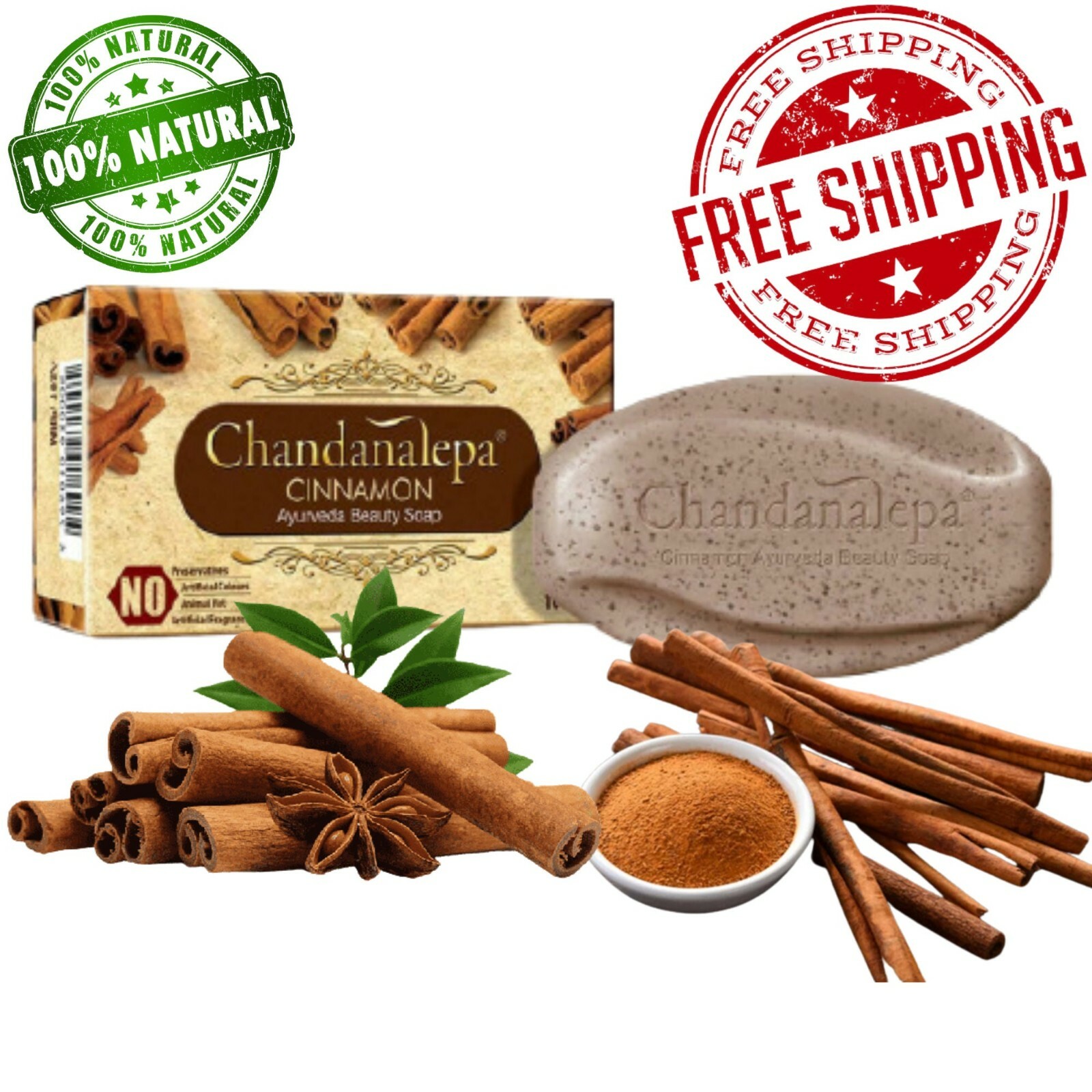 Ceylon Chandanalepa Herbal Beauty Soap