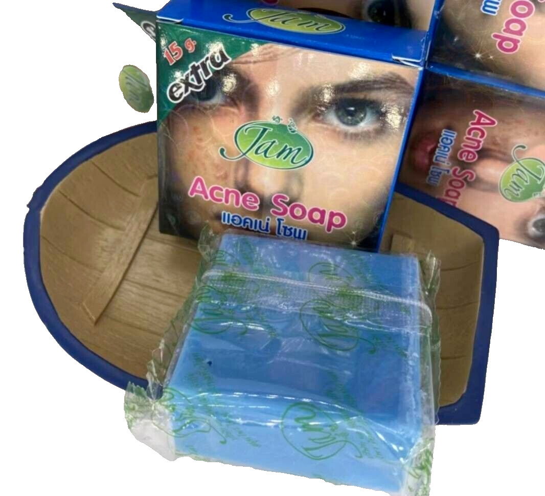 JAM Acne Soap Clear Skin Smooth Face Body Dark Spots 65g x 6