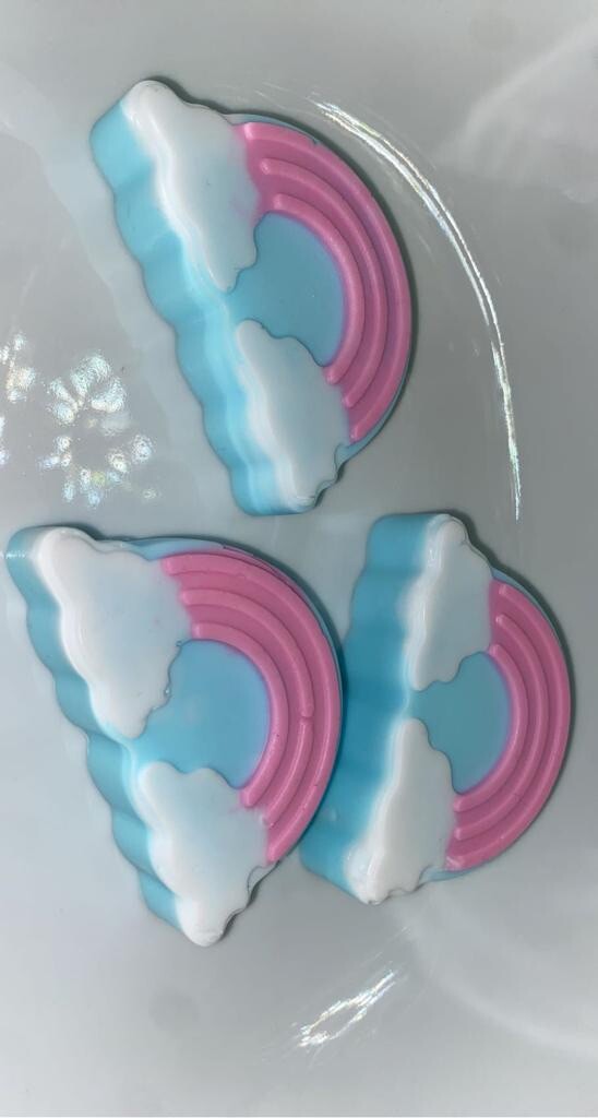 All Natural Handmade Rainbow Soap