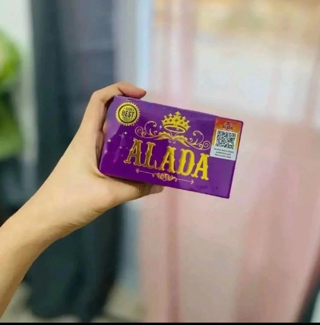 3X Alada Whitening Soap Naturally Brightening Natural Extract Face & Body 160g