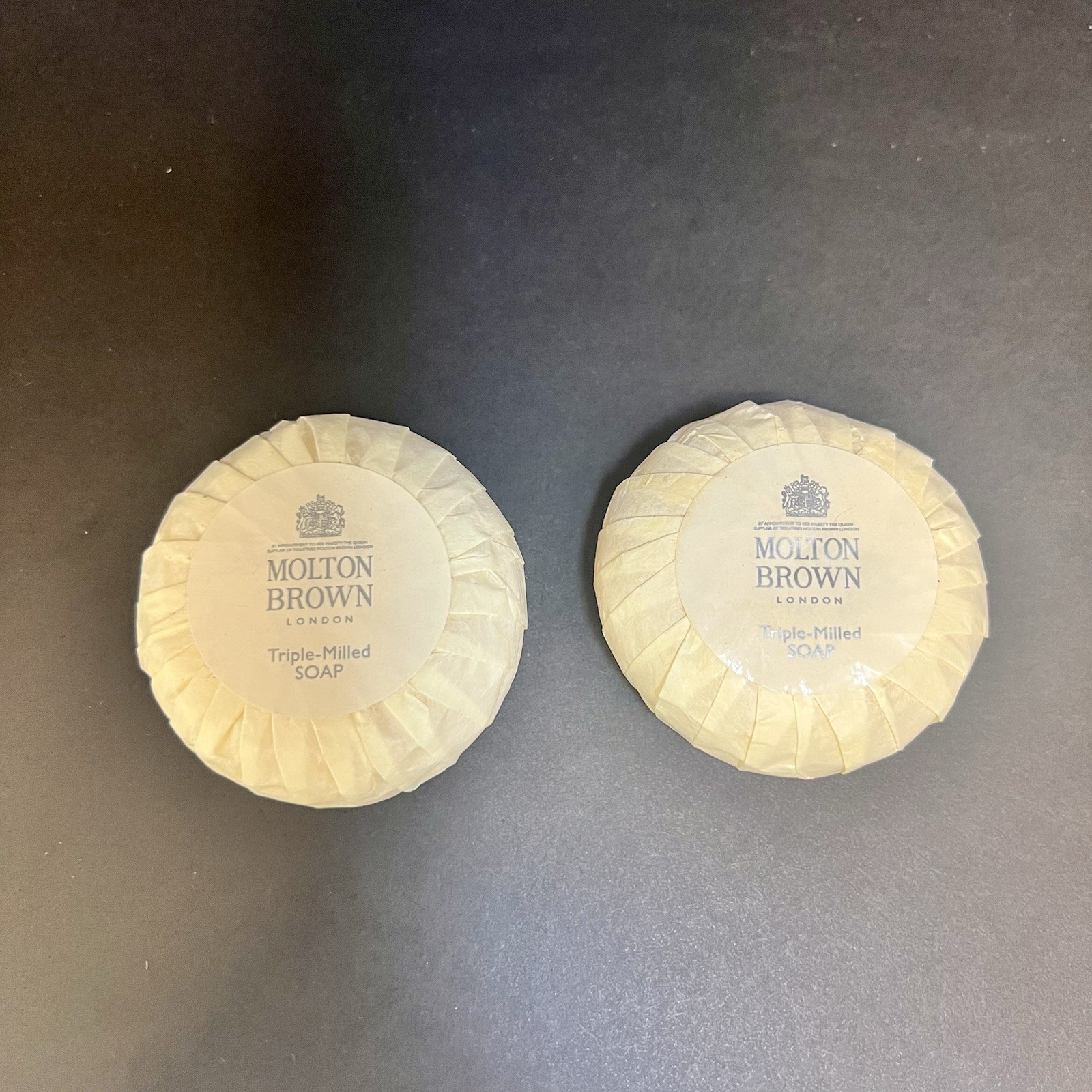 2 Molton Brown Ultra Pure Triple Milled Soap 1.59 oz. 45g