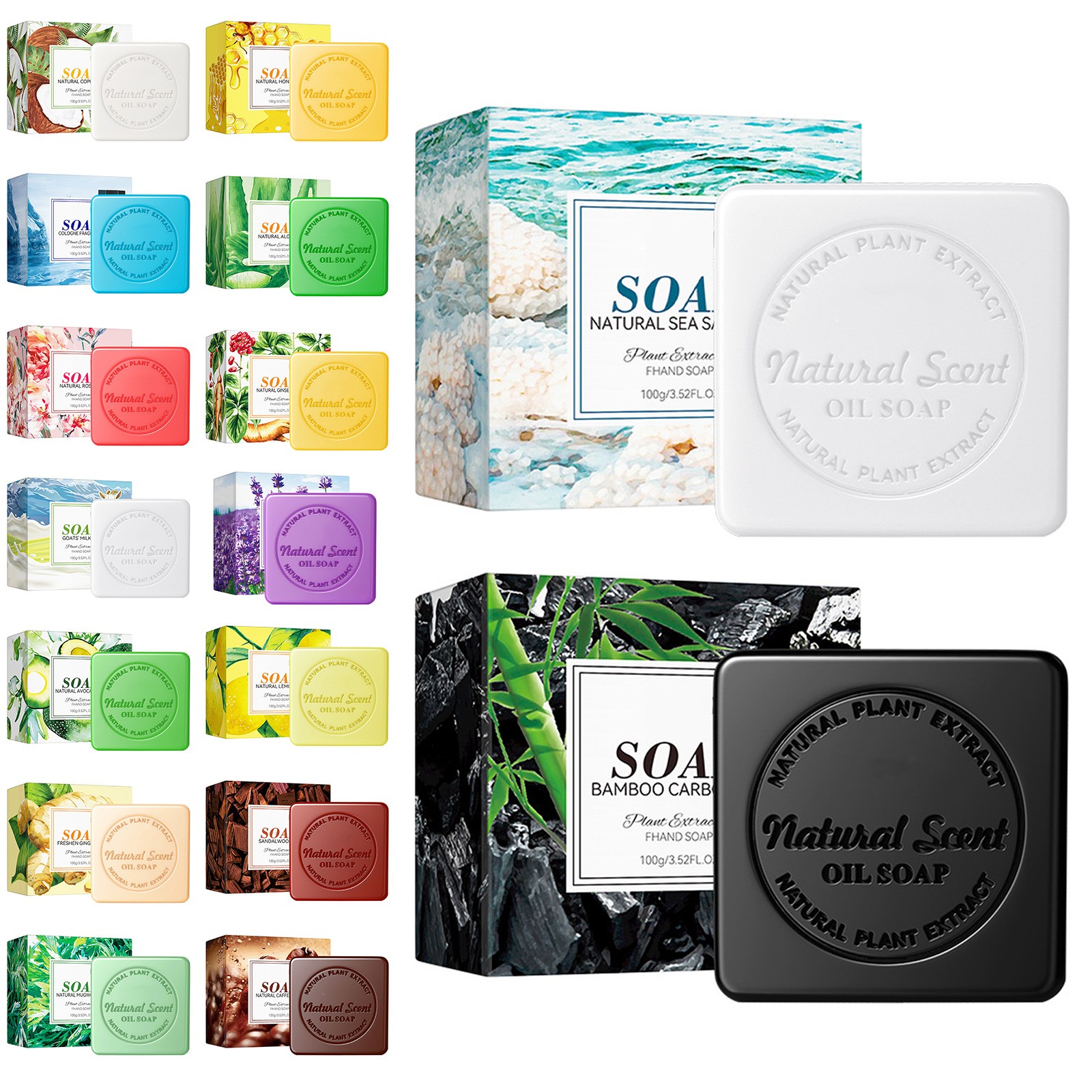 1Pcs Handmade Soap Gentle On The Skin Essential Oil Soap For Daily Hand-washing