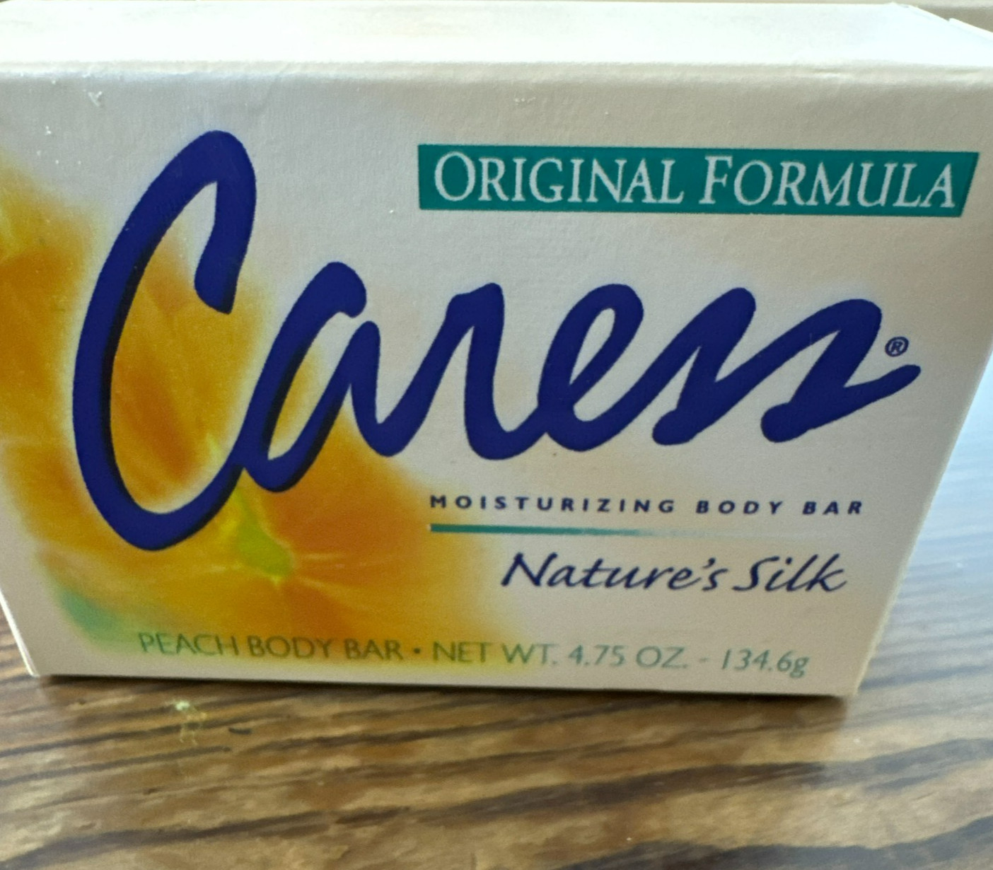 Vintage 1999 Caress Moisturizing Body Bar Soap Original Peach 4.75 oz – Lot of 2