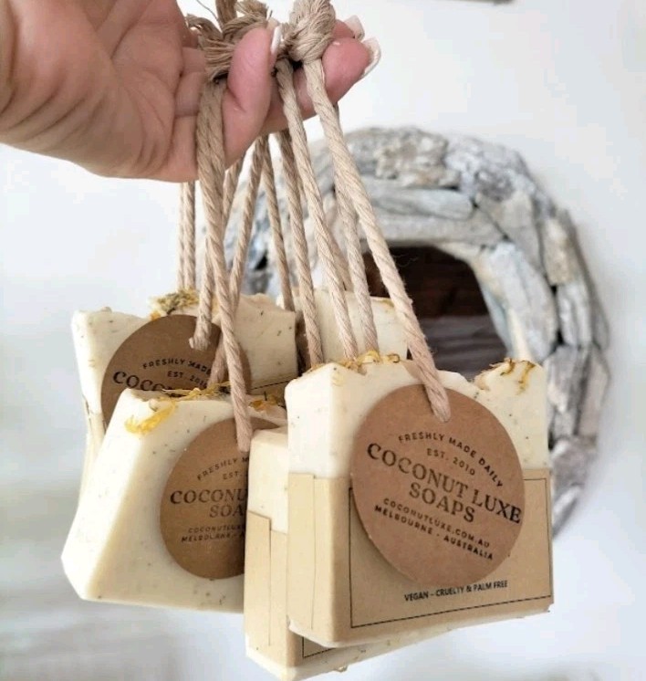 Handmade Natural Soap On A Rope Made Wholesale Soap Bundles 6 Pack