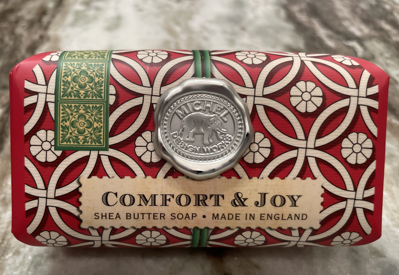 Michel Design Works Comfort & Joy Shea Butter Soap 7.3 oz Made in England New