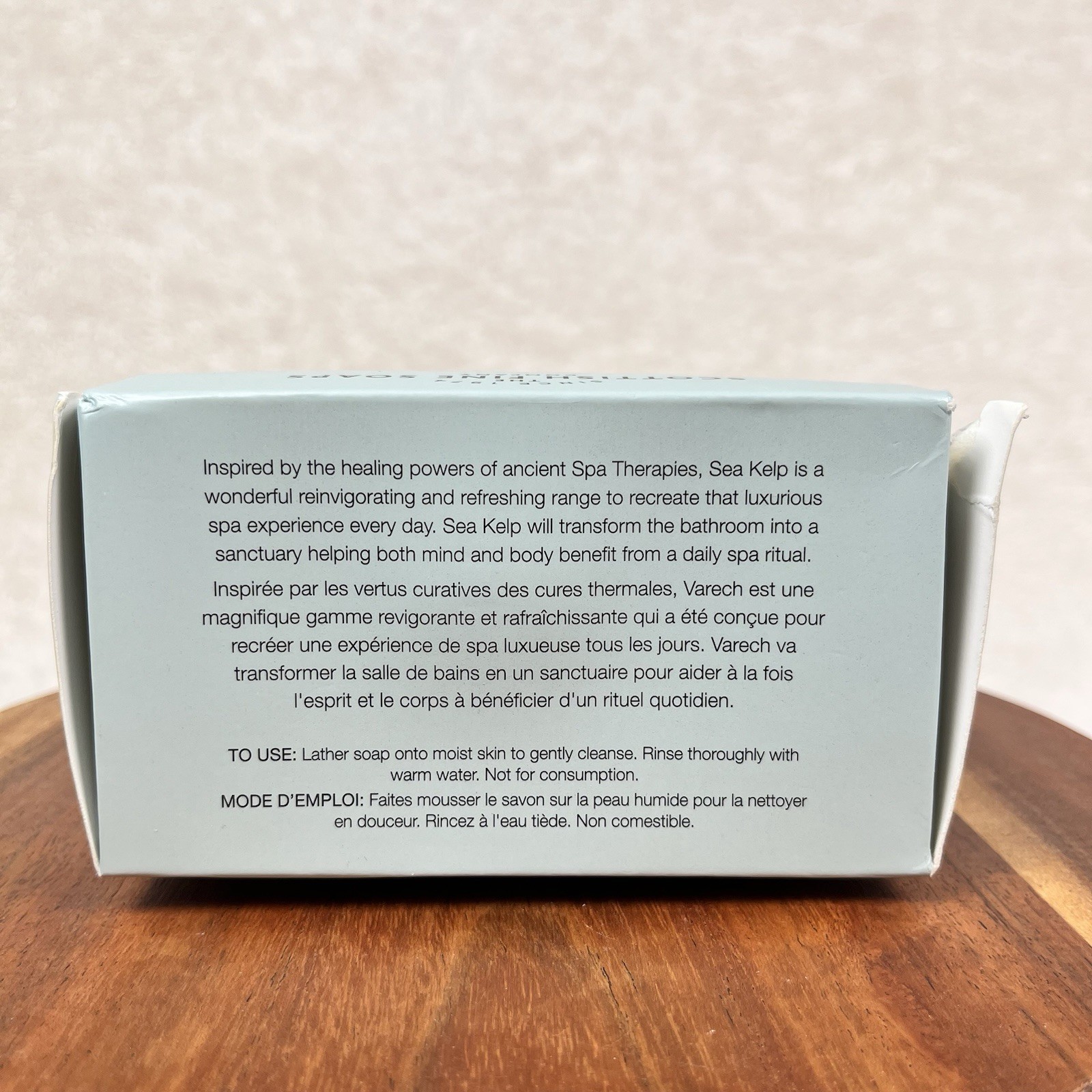 Scottish Fine Soaps Company Sea Kelp Luxury Soap Bar 300g | 10.5oz NEW In Box