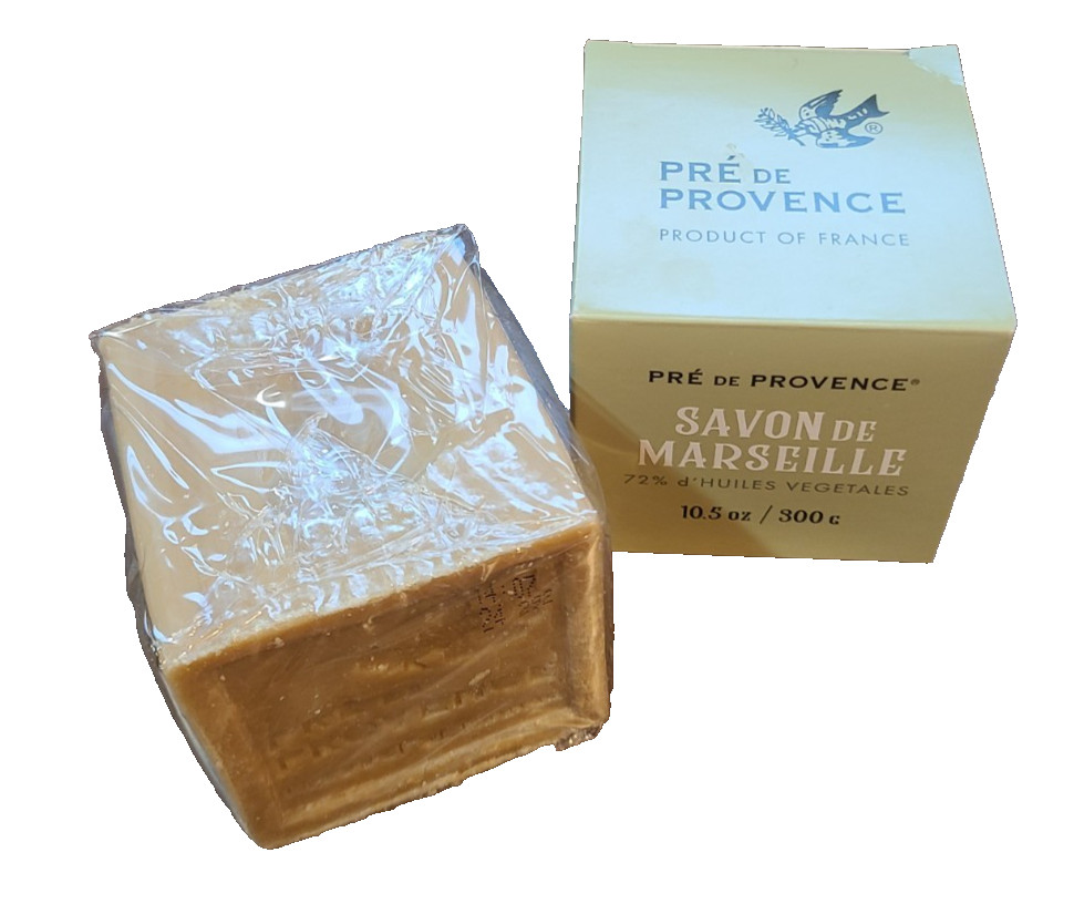 Pre de Provence French Soap Cube – Savon de Marseille (10.5 oz / 300g) Sealed