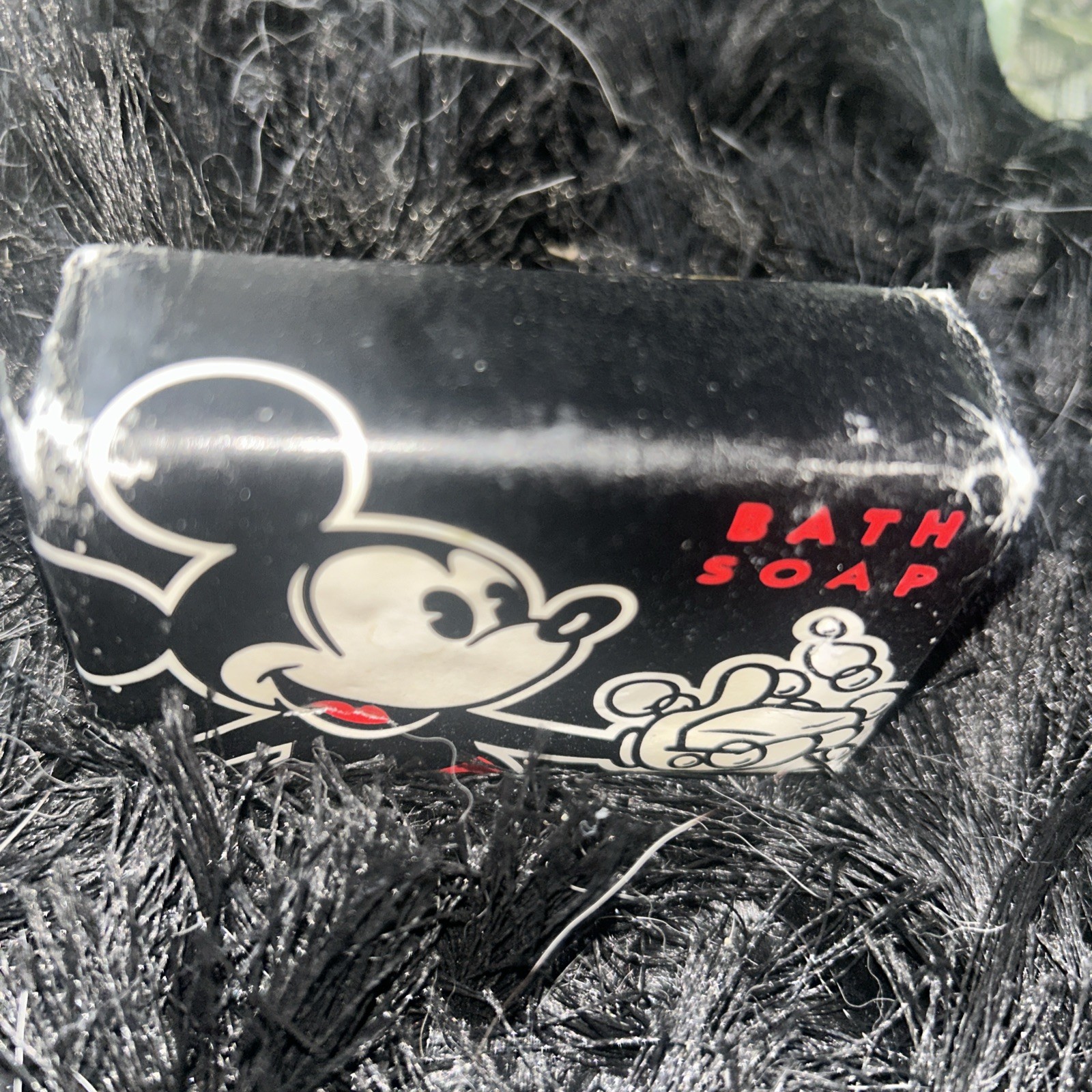 Walt Disney Resort Mickey Mouse Bath Bar Soap HD29 Vintage b9