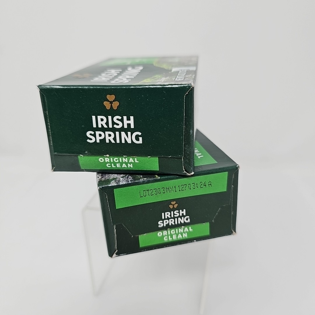 Irish Spring Bar Soap Original Clean Bar Soap Paraben Phthalate Free 2 Bars