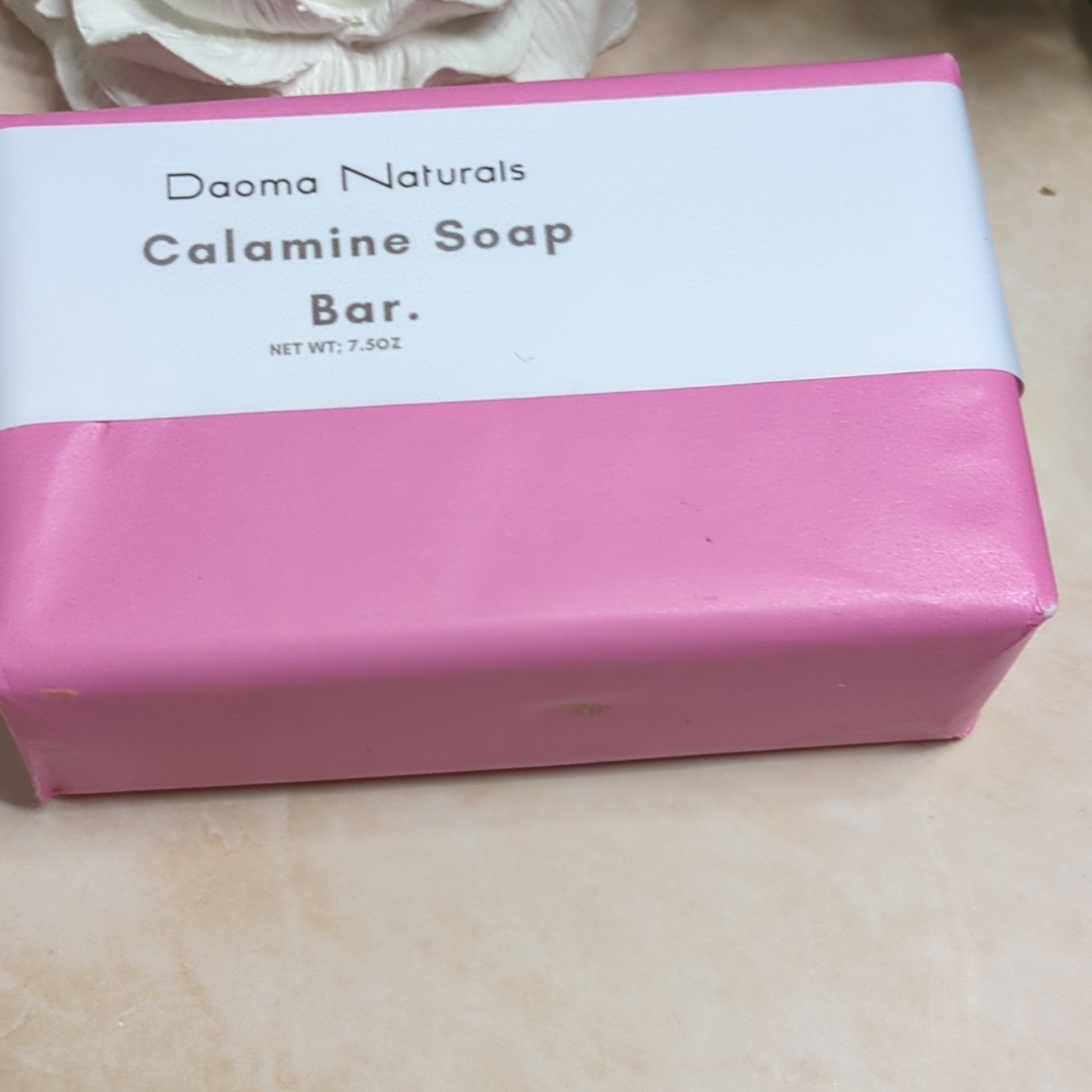 Daoma Naturals Bee Propolis & Calamine Soap Bar 7.5 oz Beige Pink Body Unisex