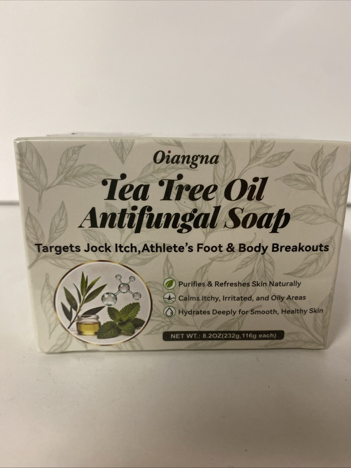 New! Tea Tree Oil Antifungal Soap 8.2 Oz