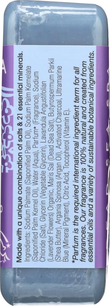 One With Nature, Dead Sea Mineral Soap, Lavender, 7 oz (Pack of 6)