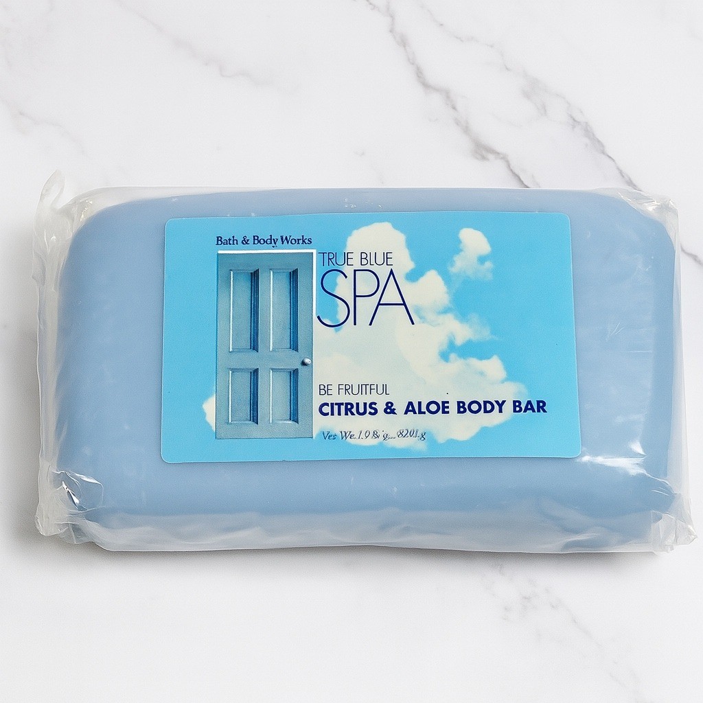 Bath & Body Works True Blue Spa Citrus & Aloe Body Bar 10.6 oz – HTF Sealed