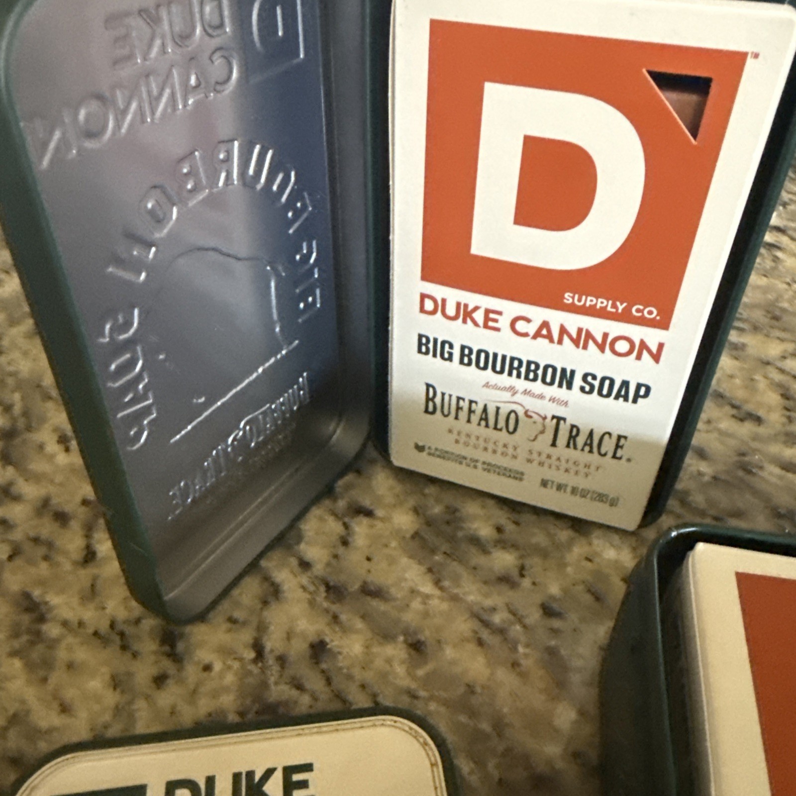 DUKE CANNON Big Bourbon Soap Buffalo Trace Triple Milled 10 oz 2 pack!!!