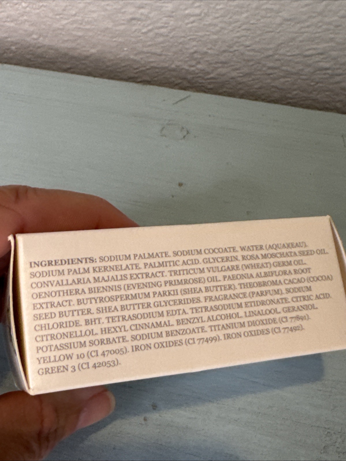 Crabtree & Evelyn LILY Hydrating Single Soap Bar Triple Milled 3.0 oz. (85g) USA
