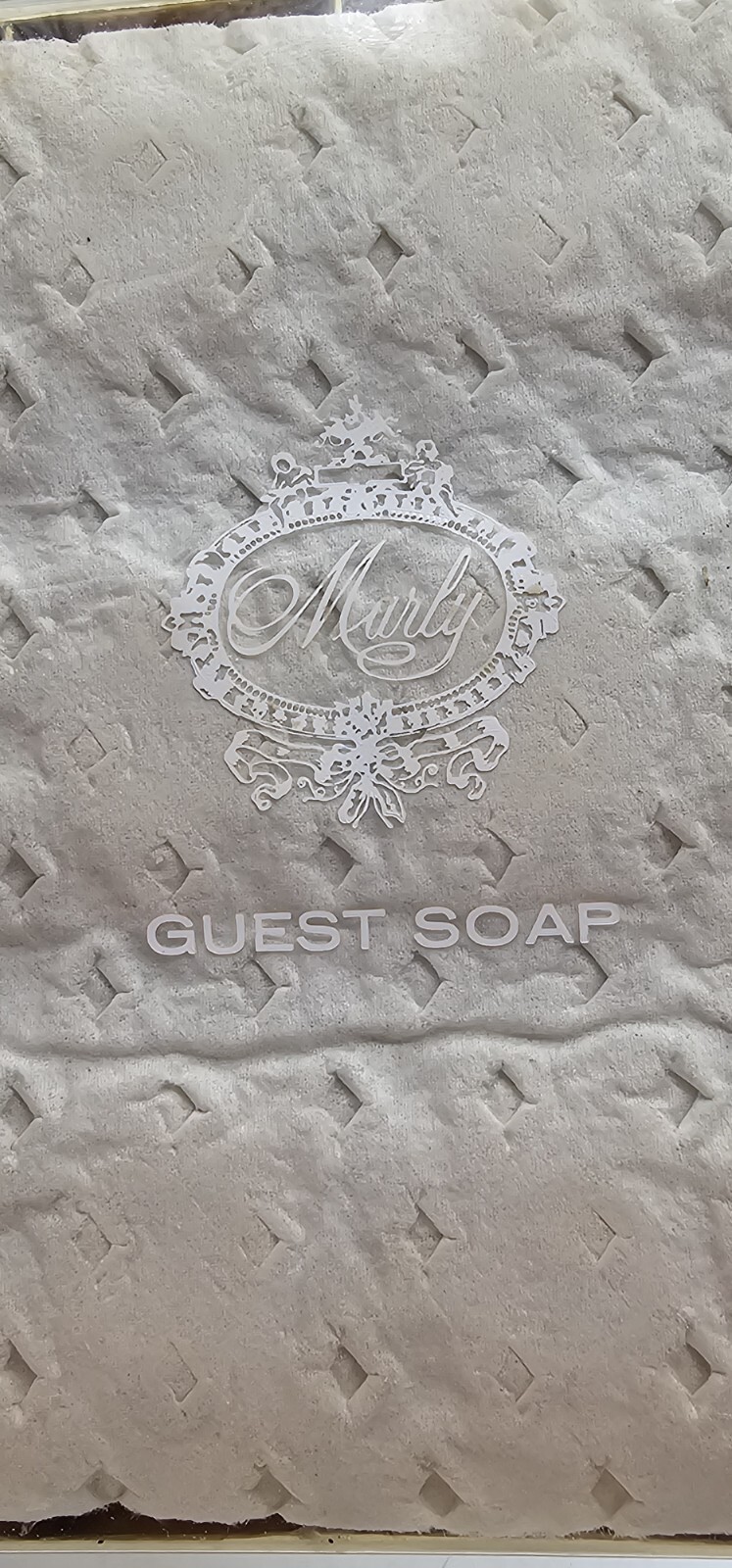 Vintage Savon Marly Decorative Guest Soaps 12 Bars Box Set NOS