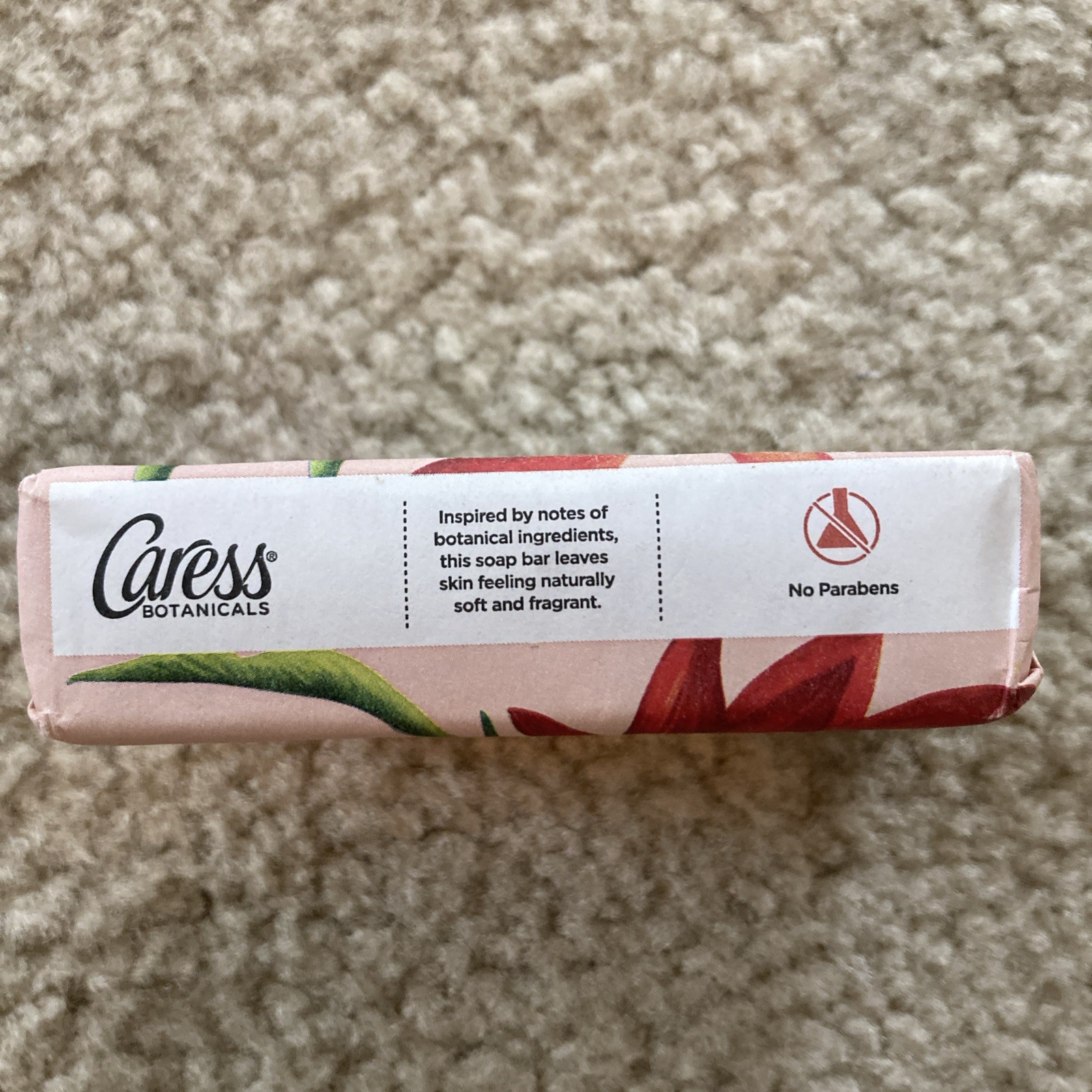 Caress Botanicals Lotus & Red Clay Paraben Free Bar Soap 5oz