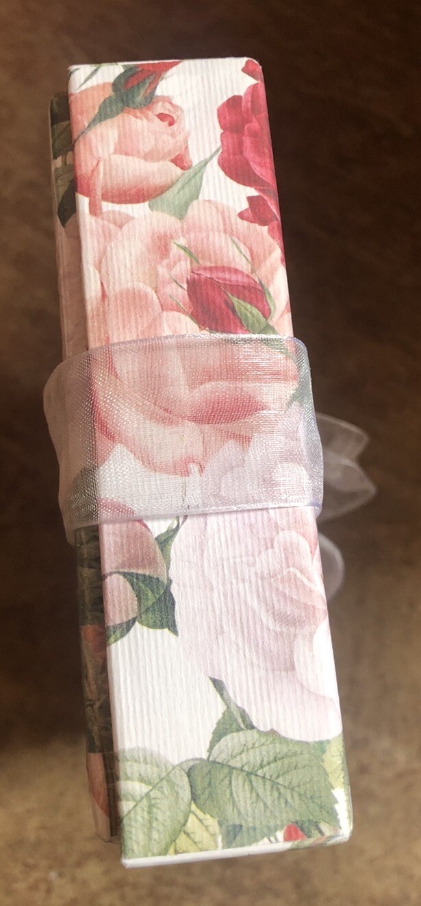 NEW HOPIFICIO LUXURY ITALIAN SOAP TUSCANY ROSES, 3x 5.2 Oz, Triple Milled, Gift