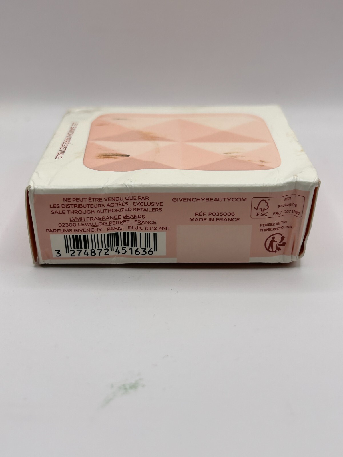GIVENCHY IRRESISTIBLE 100G THE PERFUMED SOAP (NEW WITH BOX)