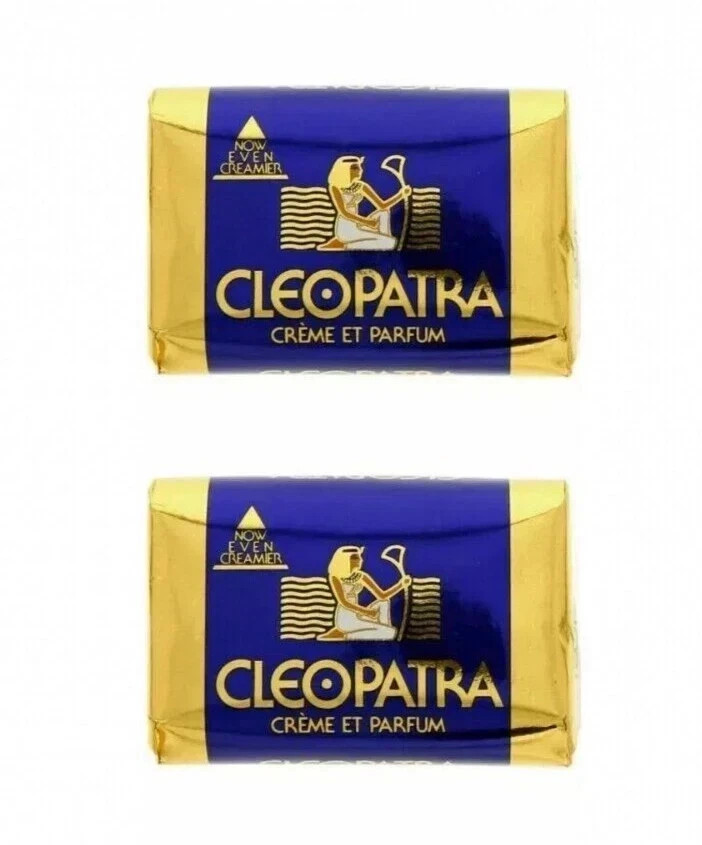 CLEOPATRA Creme ET Parfum Beauty Soap (2 Pack ) skin soft smooth and supple 120g