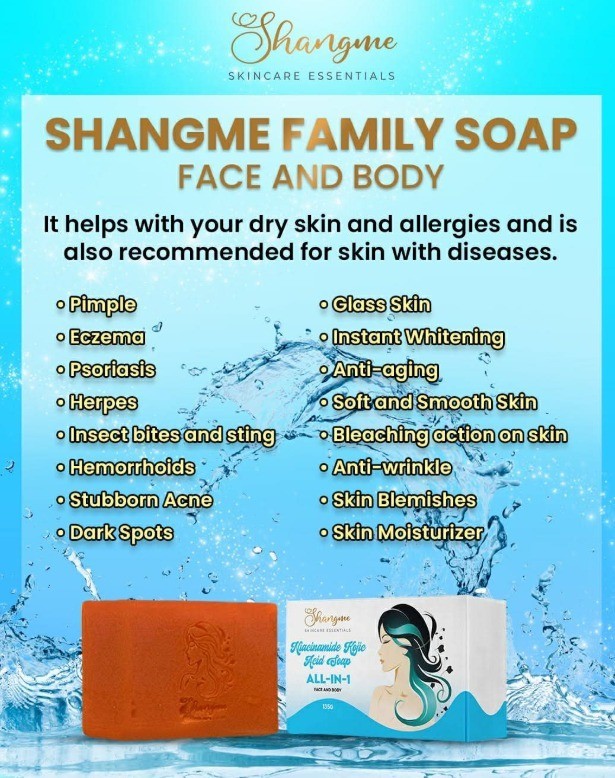 1 Shangme Soap 135 g & 1 Shangme Sunscreen 50 ml