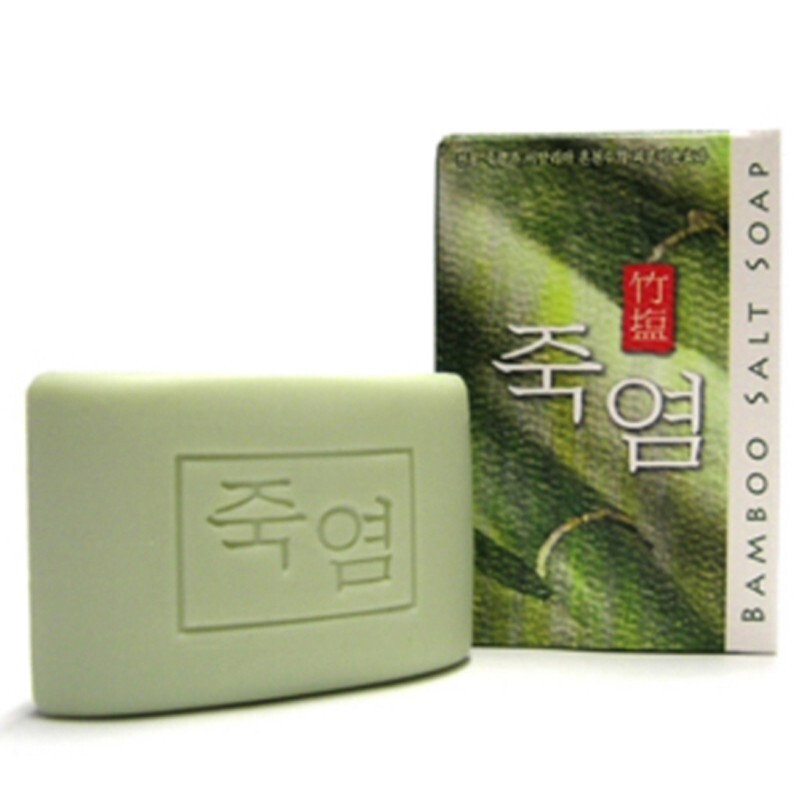 2x Bamboo Salt Soap, 100g LG Household & Health Care