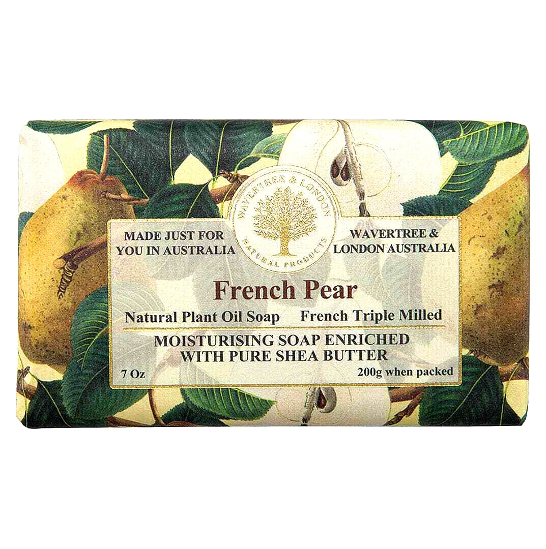 Wavertree & London French Pear Soap – 7 oz bar
