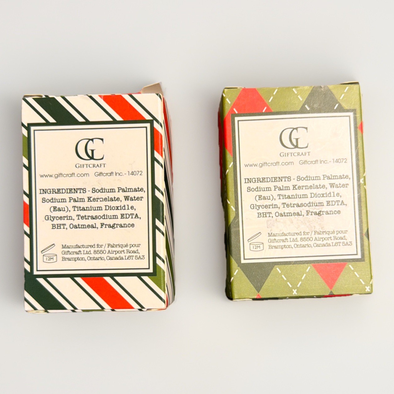 Giftcraft NIB Beer Soap Oatmeal Set of 2 4.23 Ounces Each New