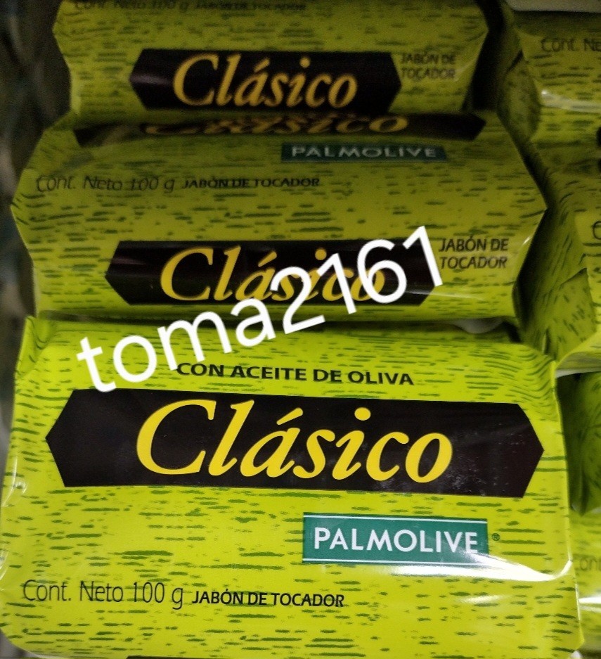 8X PALMOLIVE CLASSIC BAR SOAP ( JABON CLASICO ) 8 BARS OF 100g EACH – FREE SHIP