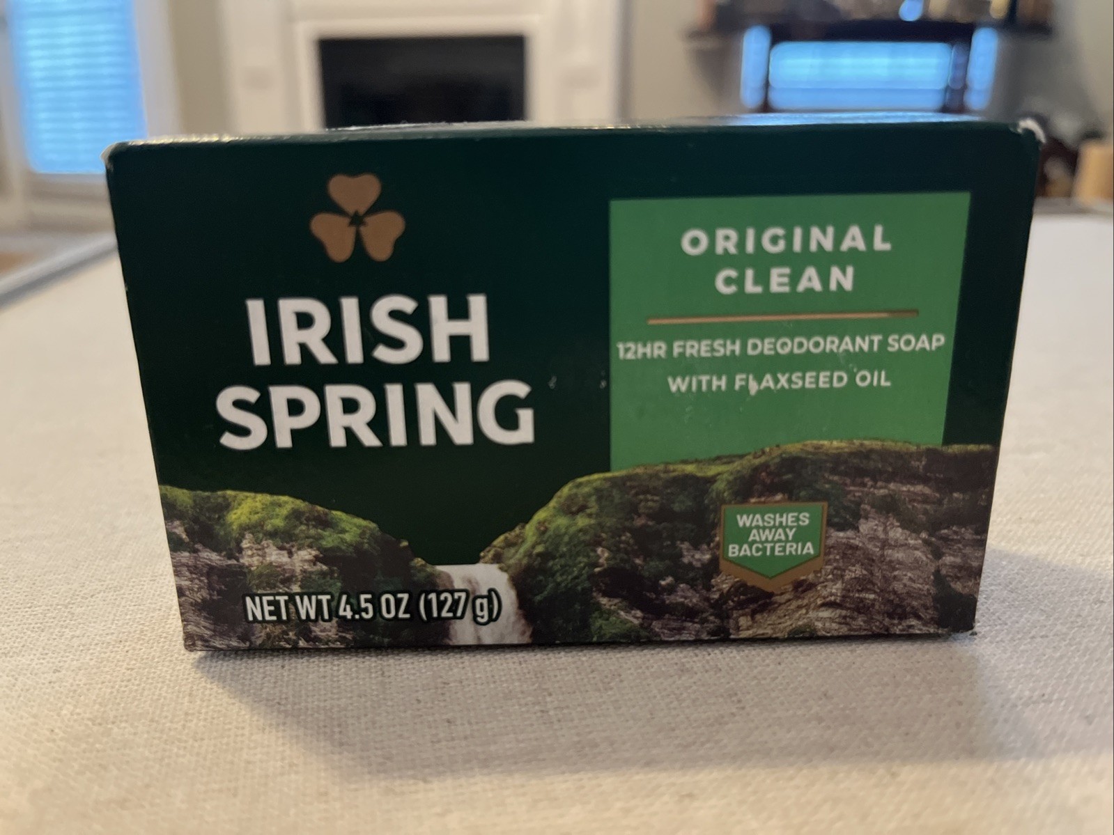 Irish Spring Original Clean 12HR Fresh Deodorant Soap 4.5 OZ (127g)