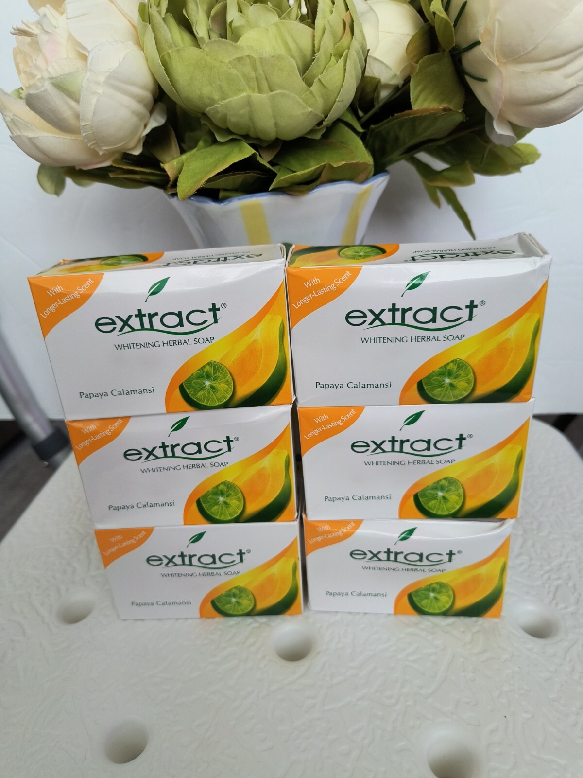 Extract Whitening Herbal Soap pack of 6