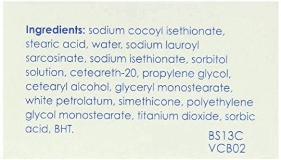 Vanicream Cleansing Bar 3.9oz Each, 2 Pack Free Shipping