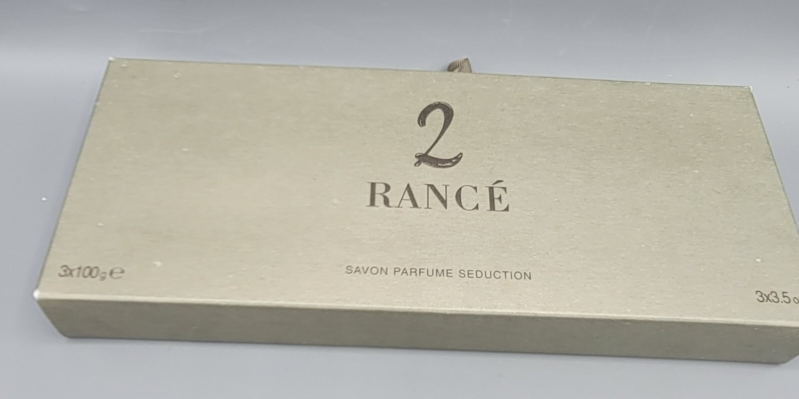 Rance Seduction Fine Soaps 100g x 3 Luxury Soaps NIB Made in Italy Cruelty Free