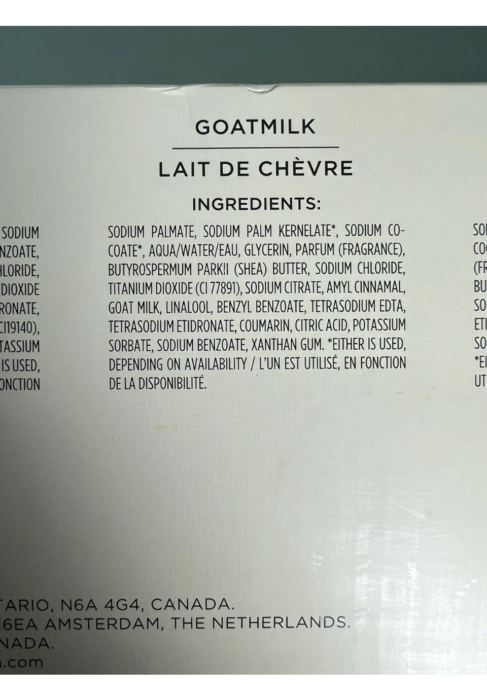 Crabtree & Evelyn Essentials Soap 3 Bars LaSource, Goatmilk & Gardener 3*185g