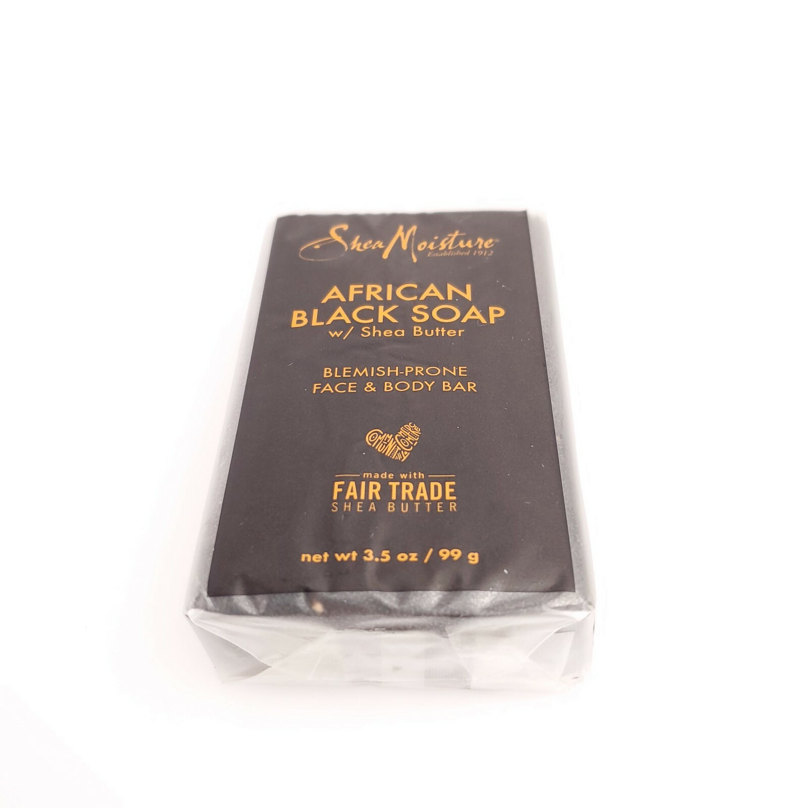 African Black Soap Shea Butter Moisture Blemish Face & Body Bar USA Seller