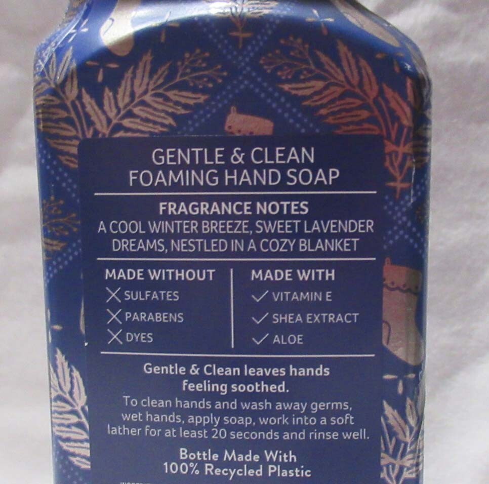 Bath & Body Works Gentle & Clean Foaming Hand Soap Set Lot 2 TO ALL A GOOD NIGHT