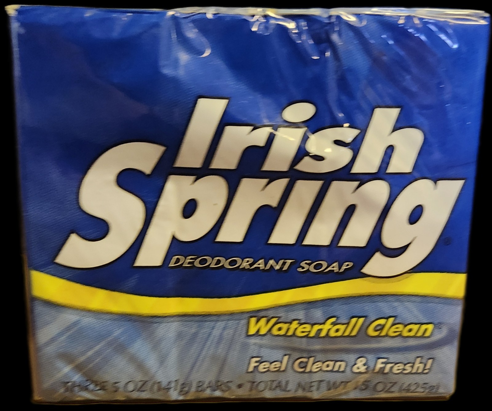 IRISH SPRING DEODORANT VITAMINS BAR SOAP 3 BARS-15 OZ TOTAL FREE SHIPPING USA