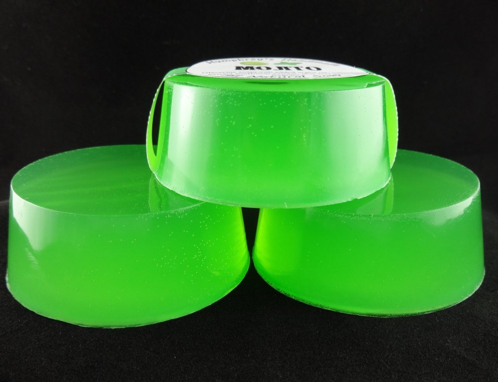 Men’s Unisex EUCALYPTUS Scent Shave Soap, Beard Wash Bar USA Made Essential Oil
