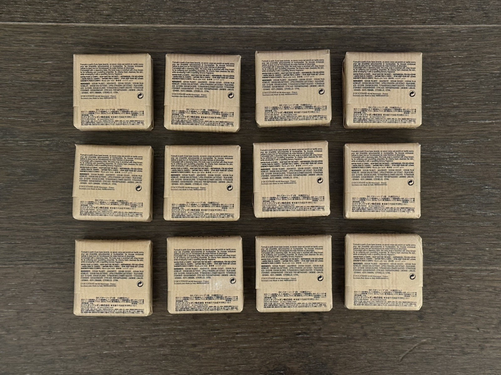 L’Occitane Extra Gentle Verbena Soap Bars 1.7oz / 50g – Set of 12