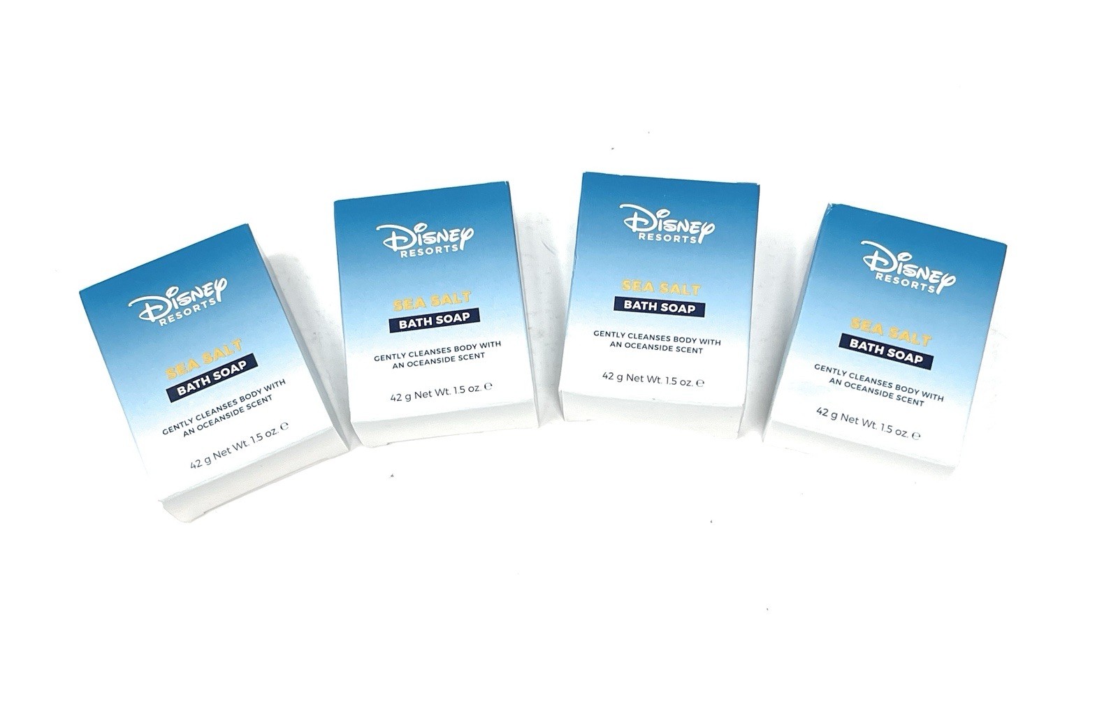 Walt Disney World Resort H2O+ Sea Salt Bath Soap Lot Of 4 NEW NIB