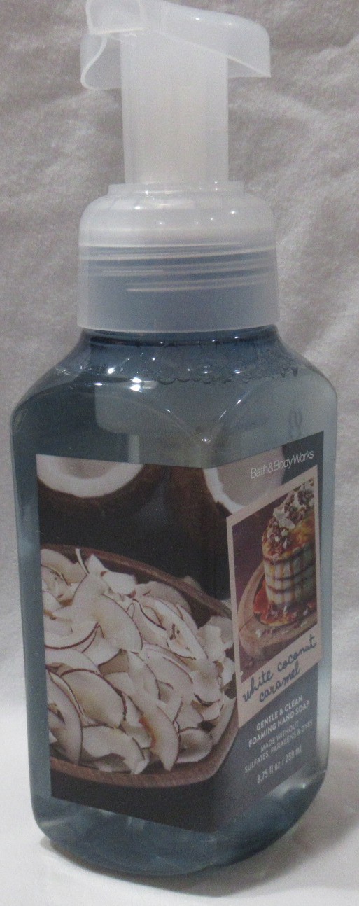Bath & Body Works Gentle & Clean Foaming Hand Soap Lot 2 WHITE COCONUT CARAMEL