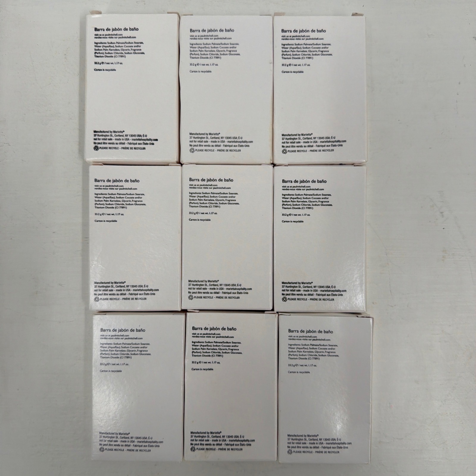 Paul Mitchell Refreshing Citrus Soap Bar Lot 16 Bath Facial Body Travel Size
