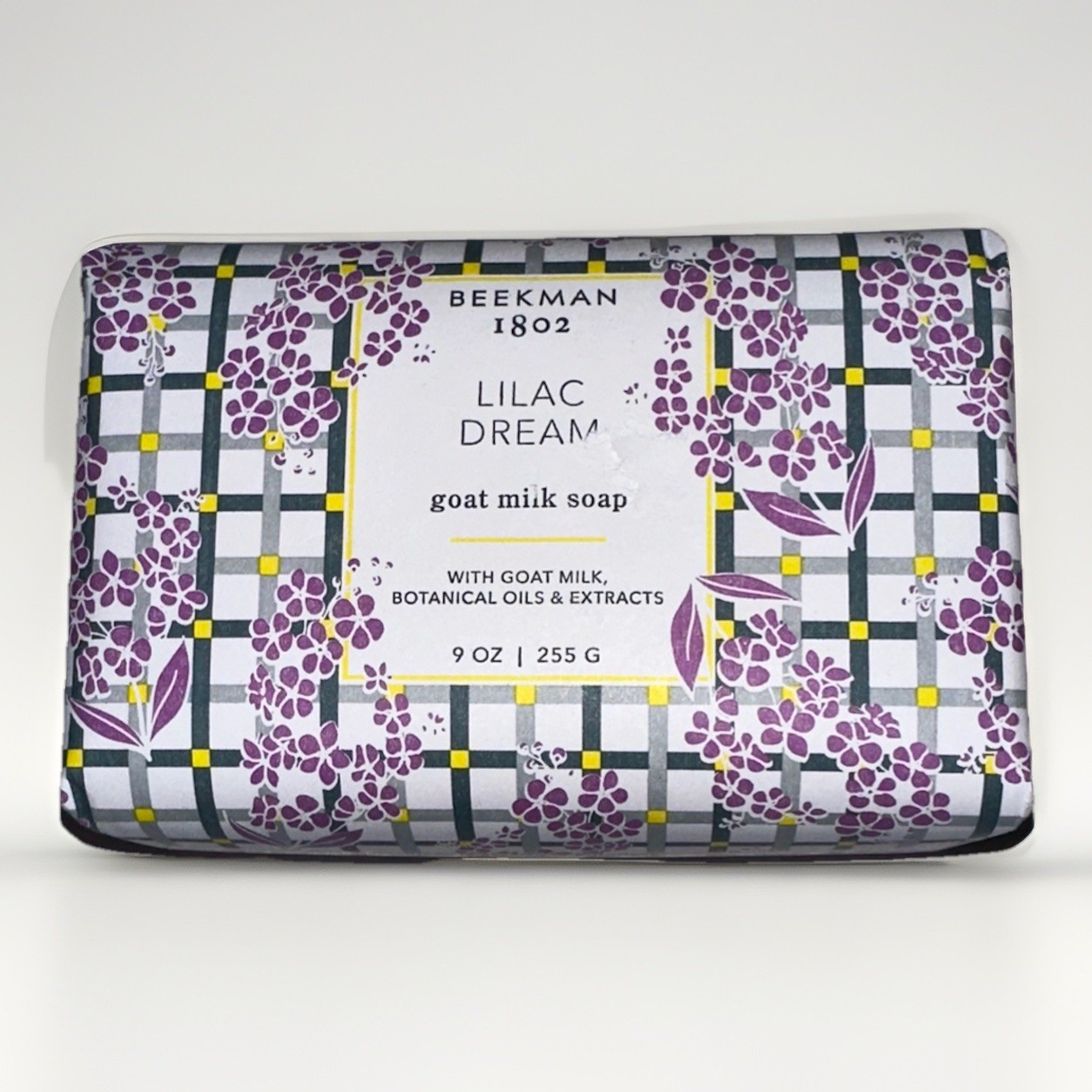 Beekman 1802 Lilac Dream Goat Milk Soap Bar 9 oz Brand New Sealed