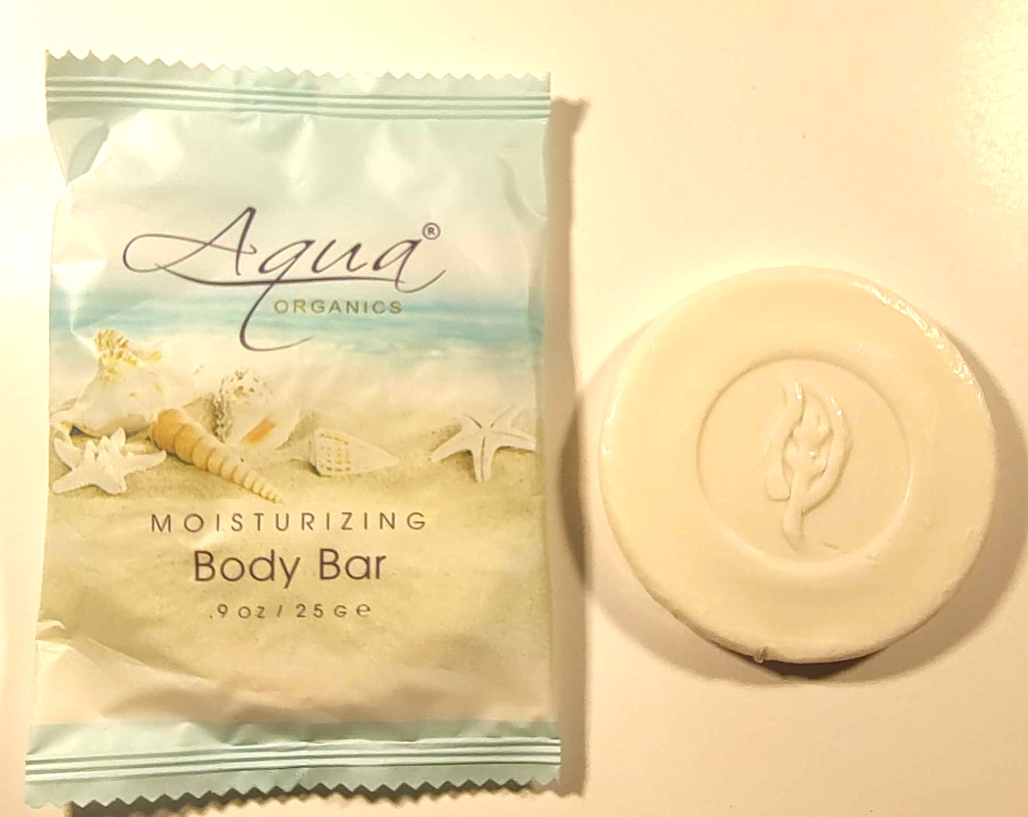 (Lot of 8) Aqua Organics Moisturizing Body Bar .9oz ~Aloe Vera, Olive Oil