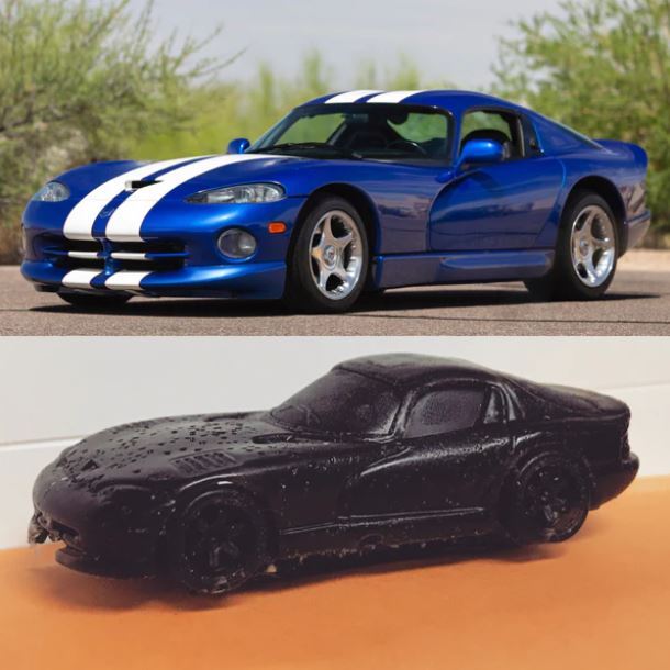 Custom Car Soaps – Dodge Viper – 4 Pack