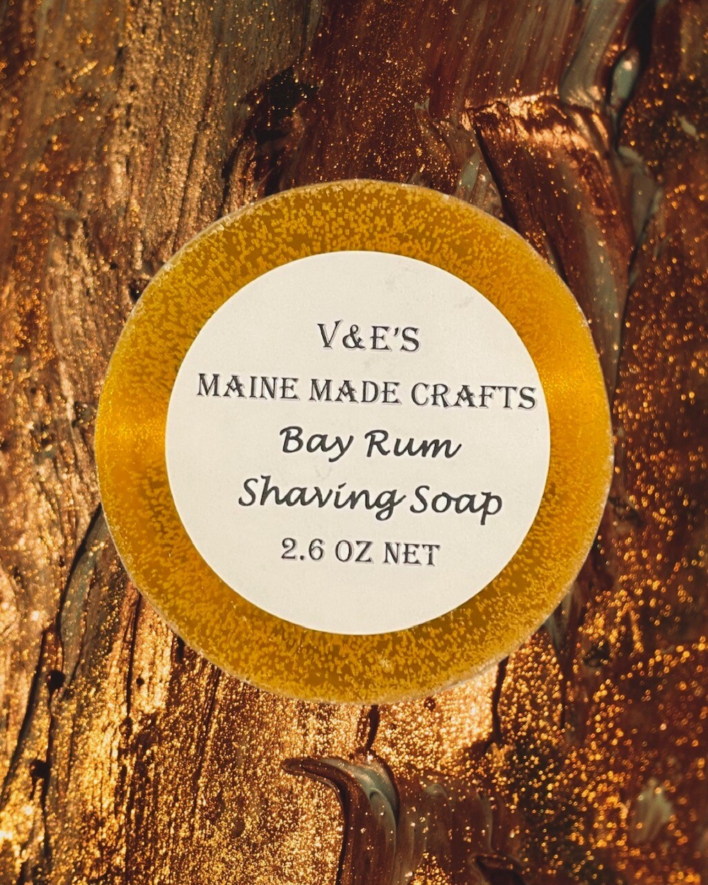 Glycerin Shaving Soap – Bay Rum