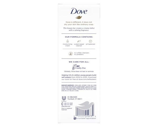 Dove Bar Relaxing – 6 x 3.75 oz – Lavender and Chamomile – 6 count