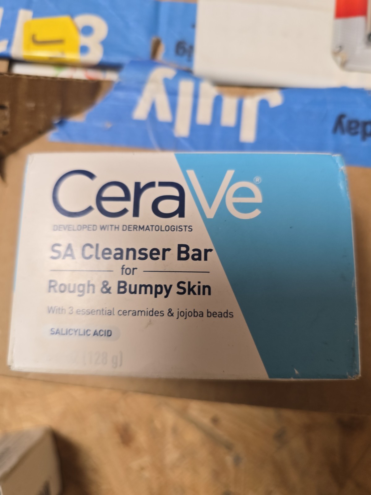 CeraVe SA Cleanser Bar for Rough and Bumpy Skin