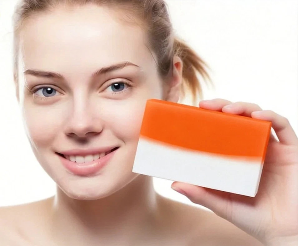 2 Pack Kojic Acid Soap Whitening Bars with Vitamin E Olive Oil For All Skin Type
