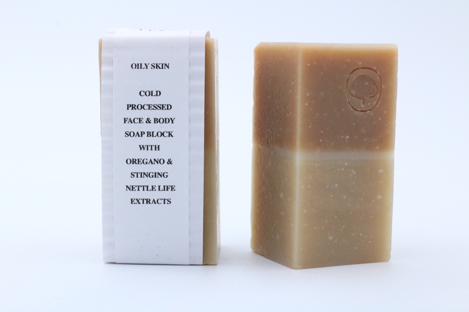 Extra Benefits Japandi Natural OILY Skin Cold Processed Face & Body Soap Block